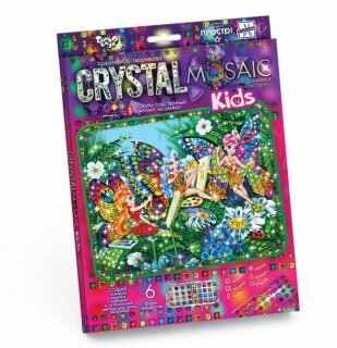 Crystal Mosaic Kids Феи, набор для креативного творчества Данко-Тойс CRMk-01-09