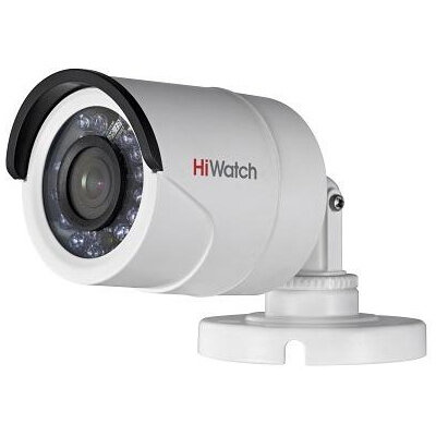 Камера видеонаблюдения Hikvision HiWatch DS-T200 3.6-3.6мм HD TVI цветная корп.:белый