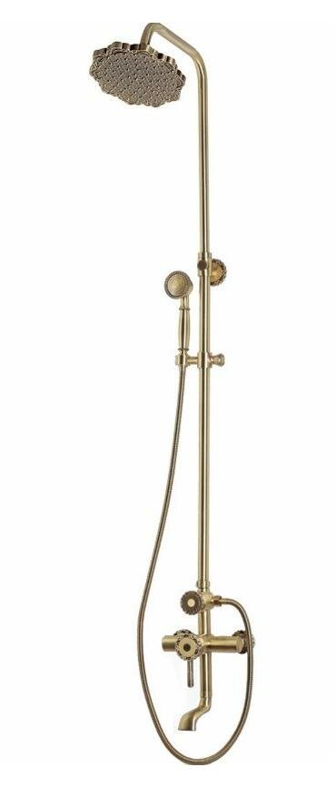 Душевая стойка Bronze de Luxe Windsor 10120F для ванны с душем