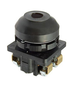 Кнопка черная КЕ-081 IP54 1з+1р исполнение 2. ET502364 Электротехник
