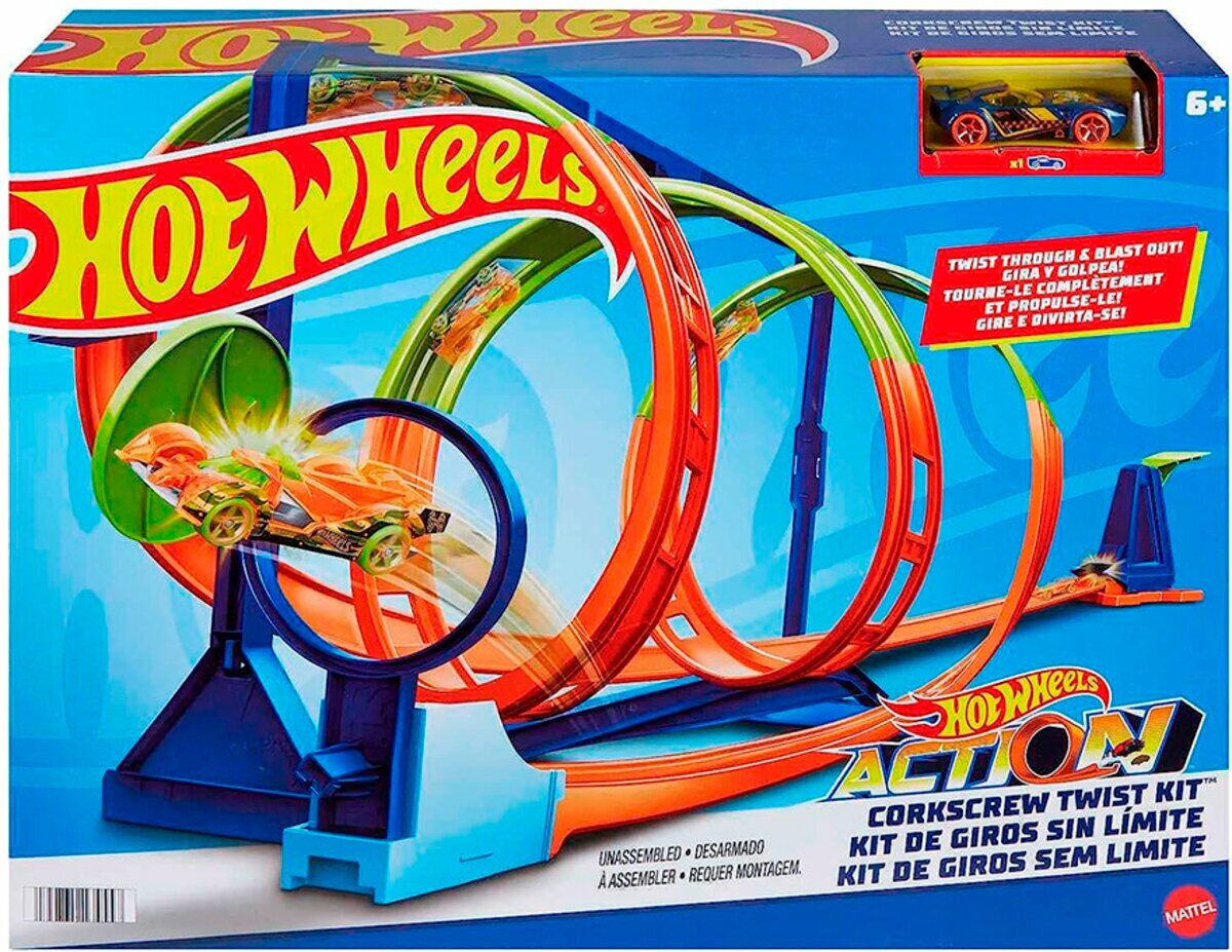 Набор игровой Hot Wheels Набор для закручивания HMX41