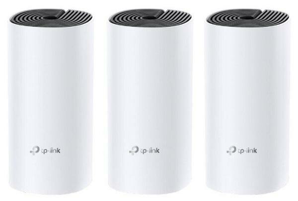 Wi-Fi система TP-LINK DECO M4(3-PACK) 802.11abgnac 1167Mbps 2.4 ГГц 5 ГГц 2xLAN белый