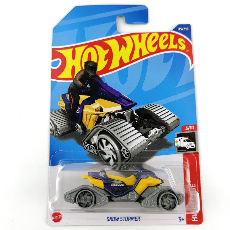 Машинка Hot Wheels коллекционная (оригинал) SNOW STORMER фтолетовый/ желтый