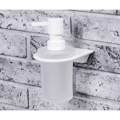 Дозатор для жидкого мыла Wasserkraft Kammel K-8300WHITE K-8399WHITE 9062329 - фотография № 2