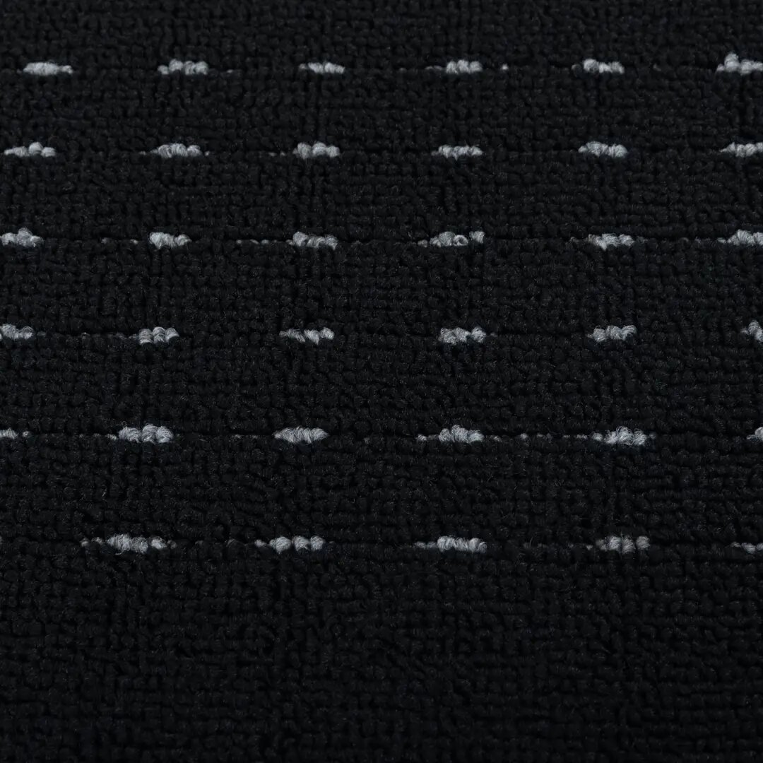 Коврик декоративный полипропилен Canberra 50х80 см цвет черный - фотография № 4