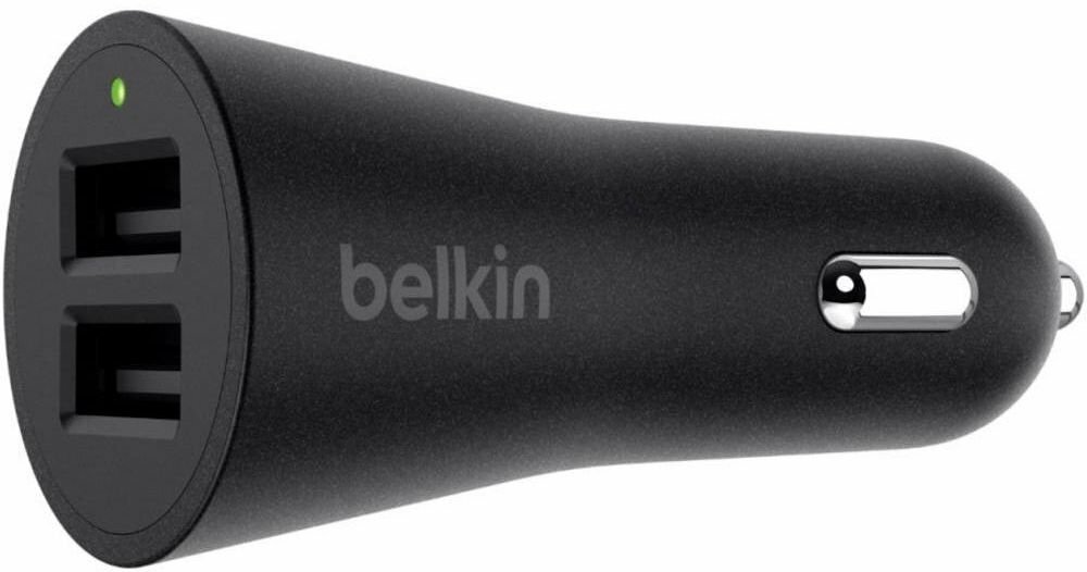 Автомобильное зарядное устройство Belkin F8M930btBLK 2.4А 2 х USB черный
