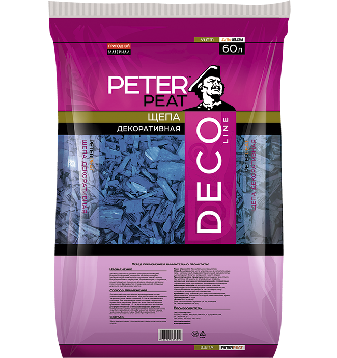 Щепа декоративная PETER PEAT Deco Line