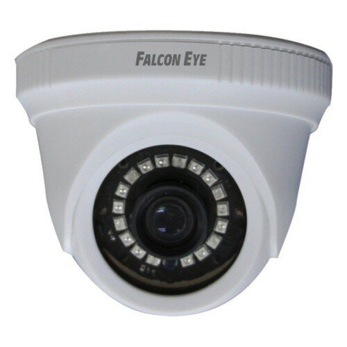 Falcon Eye FE-MHD-DP2e-20 Купольная, универсальная 1080P видеокамера 4 в 1 AHD, TVI, CVI, CVBS с функцией «День Ночь»; 1 2.9" F23 CMOS сенсор, разрешение 1920 х 1080, 2D 3D DNR, UTC, DWDR