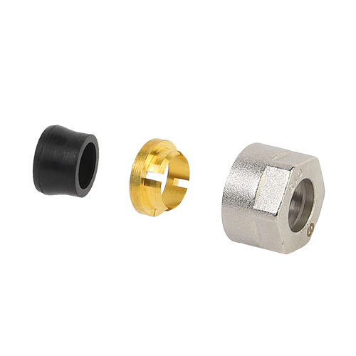 фото Фитинг обжимной (евроконус) 3/4'х15 для медных труб | код MC.405.05 | MVI (3шт.в упак.)