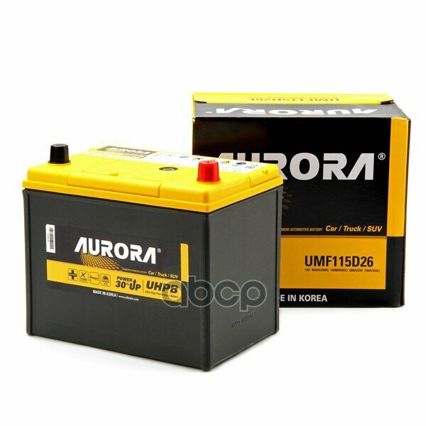 Аккумулятор Aurora Jis Ultra Umf-115d26r AURORA арт. UMF115D26R
