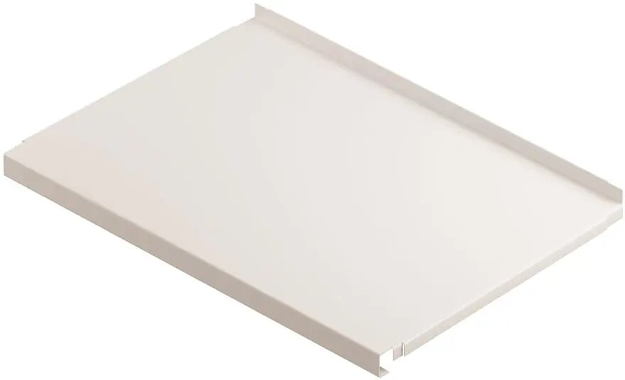 фото Полка металлическая Larvij 60x40 см сталь цвет бежевый