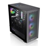 Thermaltake Корпус Thermaltake V350 TG ARGB AIR черный без БП ATX 3x120mm 3x140mm 2xUSB3.0 audio bott PSU - изображение