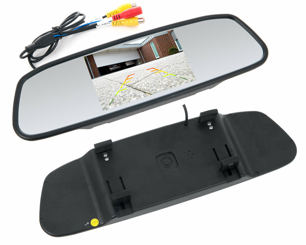 Зеркало заднего вида с монитором SWAT VDR-2U 5