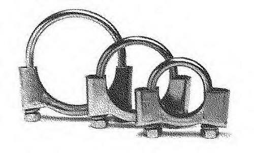 Хомут глушителя Bosal 250-950 Citroën Xantia Break (X1). Citroën Xantia Break (X2). Citroën Xantia Estate (X1). Citroën