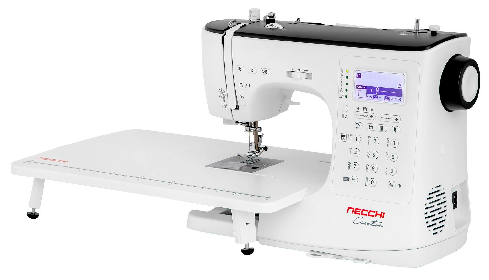 Швейно-вышивальная машина Necchi NC-205D белый
