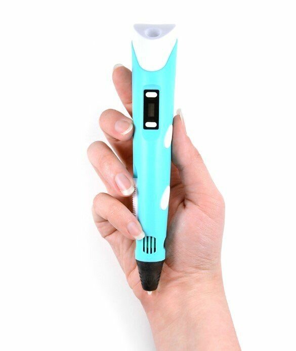Подарочный набор Spider Pen для творчества с голубой 3Д Ручкой (650 г)
