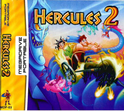 Картридж для 16 bit Sega Mega Drive Portable Hercules 2 MDP-03