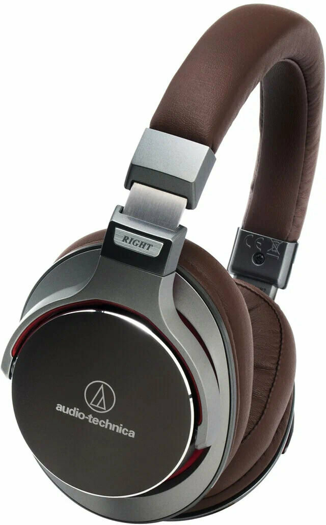 Наушники Audio-Technica ATH-MSR7b, grey/brown