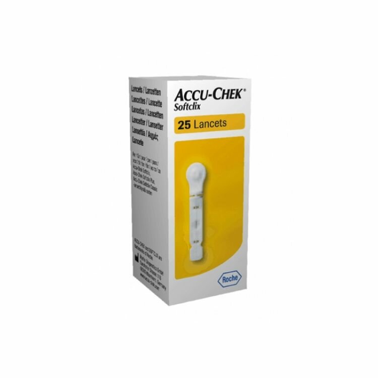 Accu-Chek Softclix / Акку-Чек Софткликс - ланцеты, 25 шт.