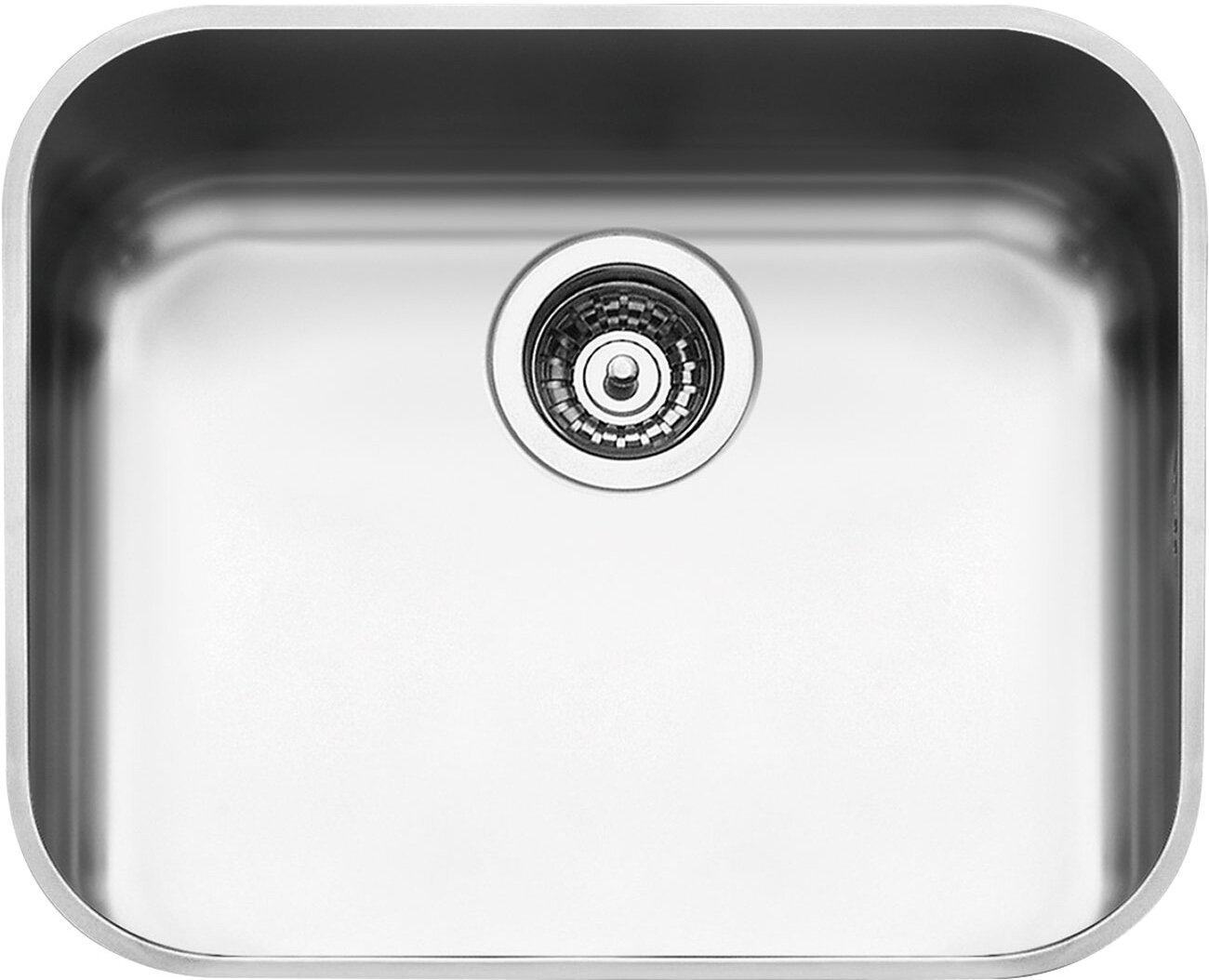 Smeg Кухонная мойка SMEG/ Мойка, установка под столешницу, нержавеющая сталь матовая