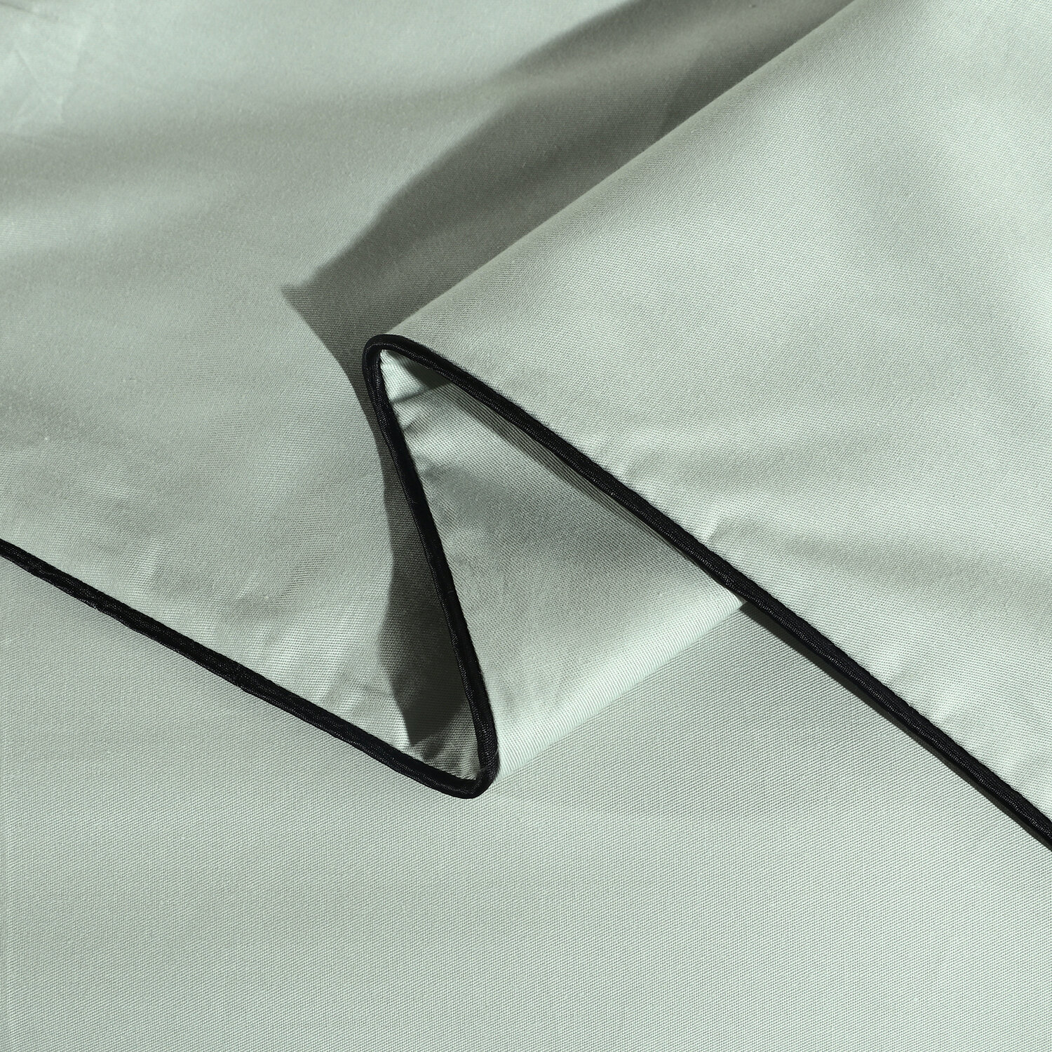 Комплект постельного белья Однотонный Сатин Элитный на резинке OCER016 - фотография № 8