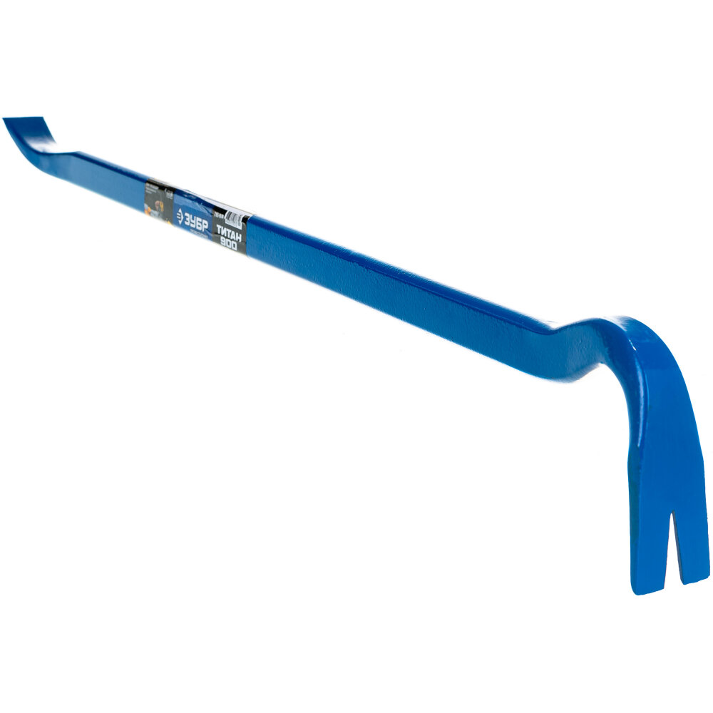 фото Усиленный кованый лом-гвоздодер ЗУБР титан