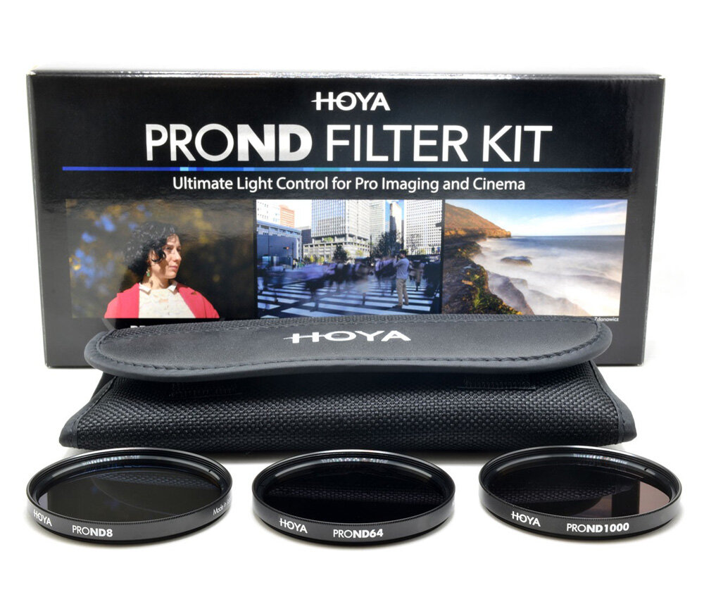 Комплект светофильтров Hoya PRO ND Filter Kit 8/64/1000 49mm, нейтральный