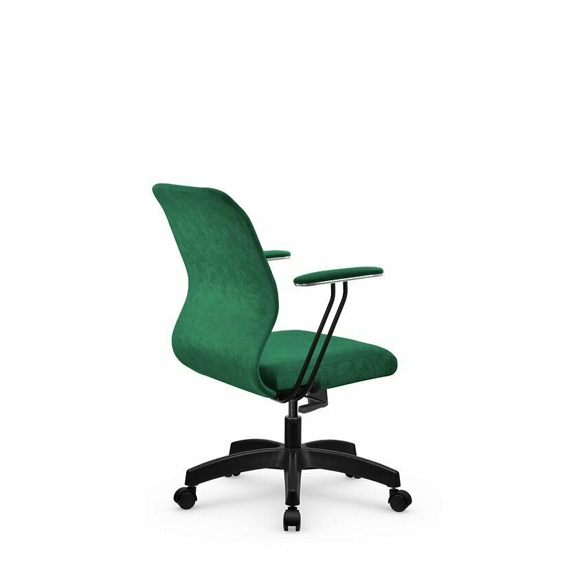 Компьютерное офисное кресло mетта SU-Мr-4/ подл. 079/осн. 001, Зеленое - фотография № 3