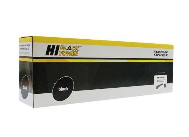 Hi-Black TK-8115Bk Тонер-картридж для Kyocera-Mita Ecosys M8124cidn/M8130cidn, Bk, 12K .