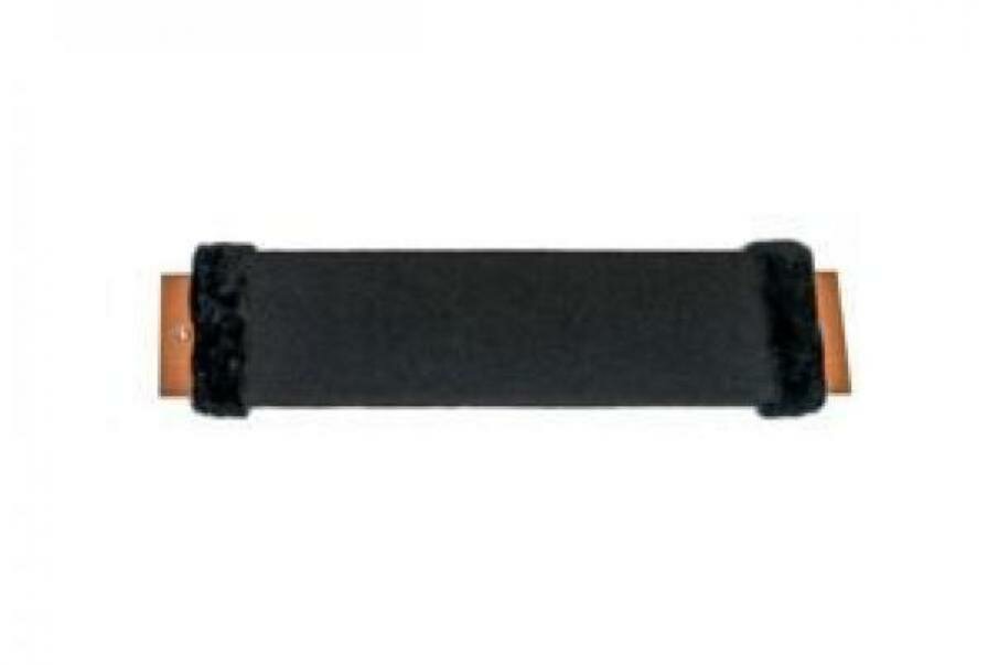 фото PETSHOP когтеточки Когтеточка настенная из ковролина с мятной пропиткой черная 57*12*1,5см мех 99ред99 8408черн 0,530 кг 64606 (1 шт)