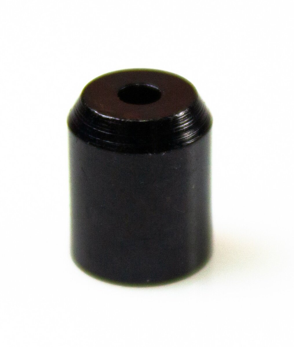 Втулка сквозного крепления для электрогитары PARTSLAND HS016-BK, черная, нижняя