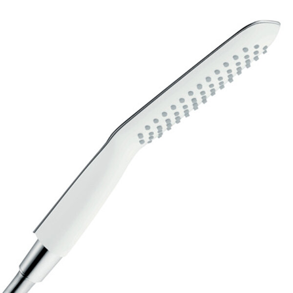 Ручной душ Hansgrohe PuraVida 120 baton 1jet белый/хром 28558400