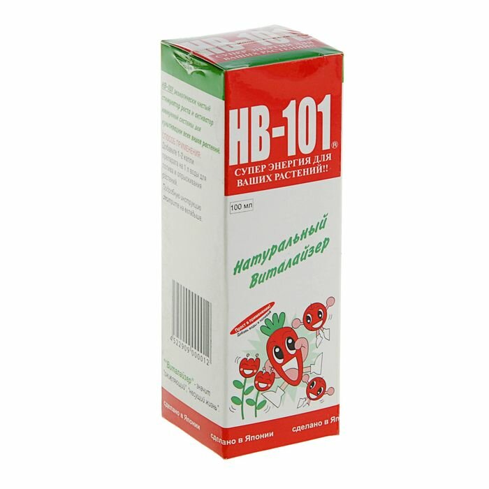 НВ-101 Стимулятор роста растений HB-101 флакон, 100 мл - фотография № 1