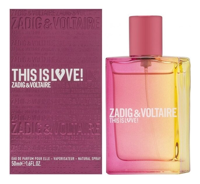 Zadig & Voltaire, This Is Love! Pour Elle, 50 мл, парфюмерная вода женская