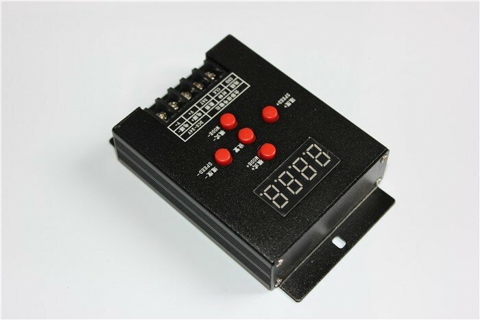 SPI контроллер T-500 управления IC лентами и пиксельными модулями - фотография № 3