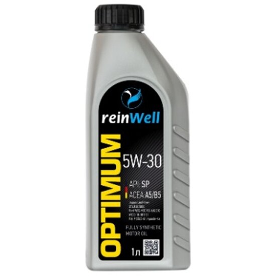 Моторное масло REINWELL OPTIMUM 5W-30 SP НС-синтетическое 1 л