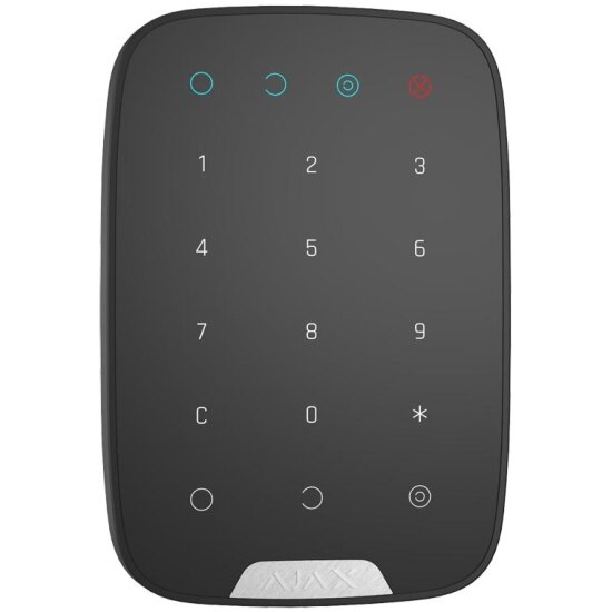 Беспроводная сенсорная клавиатура AJAX Systems KeyPad Jeweller (8722.12.BL1)