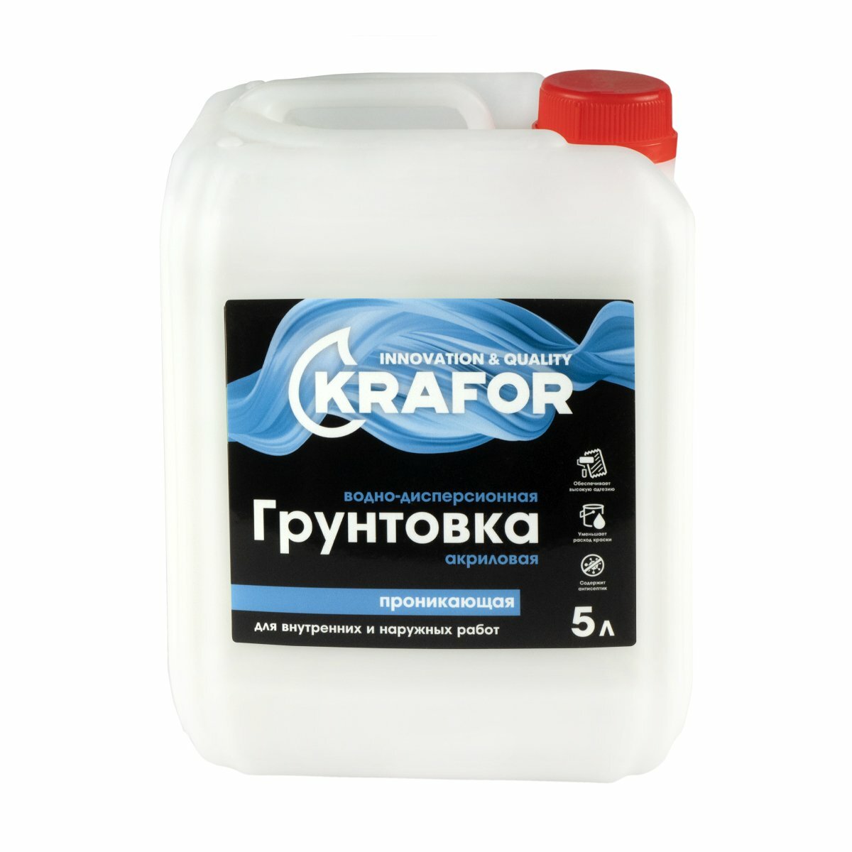 Грунтовка проникающая Krafor, 5 л