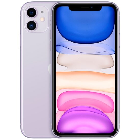 Смартфон APPLE iPhone 11 64GB MHDF3B/A Фиолетовый