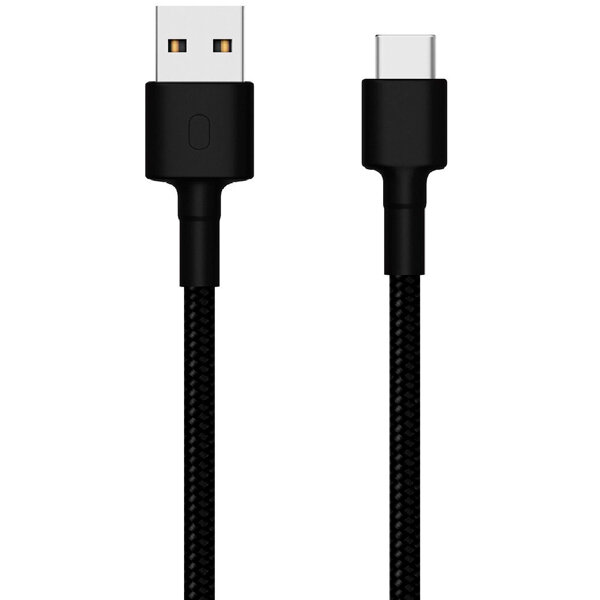 Кабель Xiaomi Mi Braided USB Type-C Cable (1 метр) чёрный