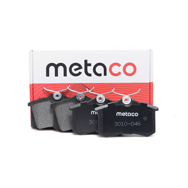 METACO 3010-046 (1619790680 / 440600295R / 440600364R) колодки тормозные задние дисковые к-кт Renault (Рено) Megane