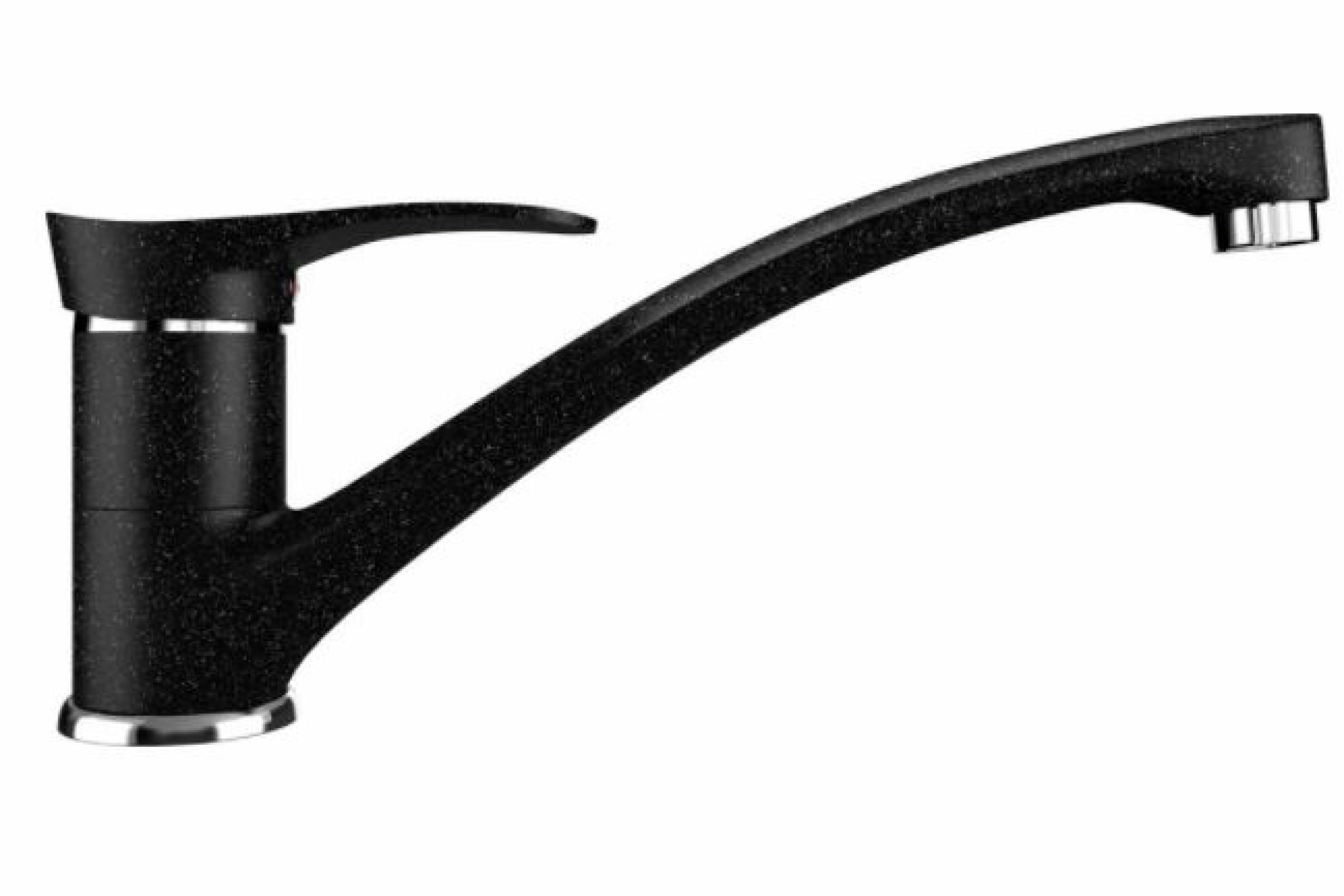 Смеситель для кухни Ulgran Classic ультра-черный U-003-344