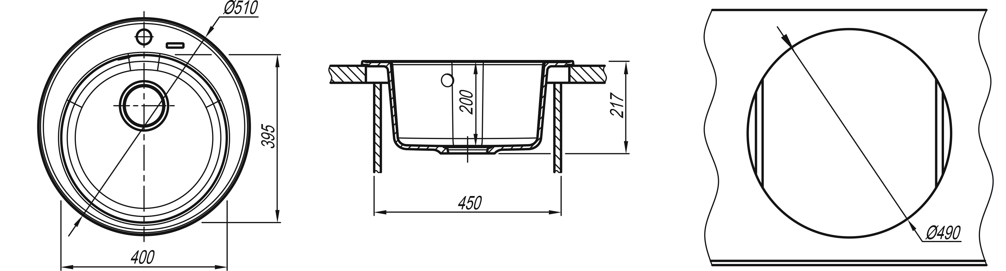Кухонная мойка FLORENTINA Никосия (20.135.B0510.105), коричневый - фотография № 2