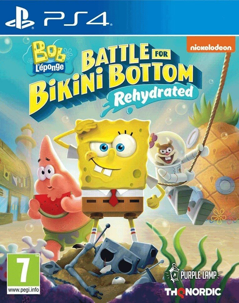 SpongeBob SquarePants: Battle for Bikini Bottom – Rehydrated (русские субтитры) (PS4) Новый
