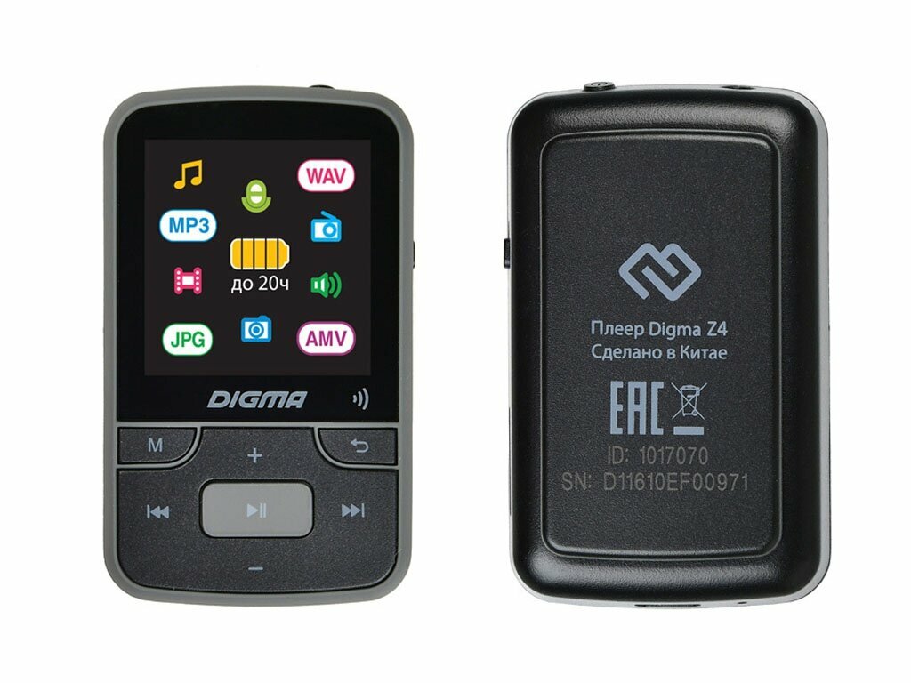 MP3-плеер DIGMA Z4 16GB