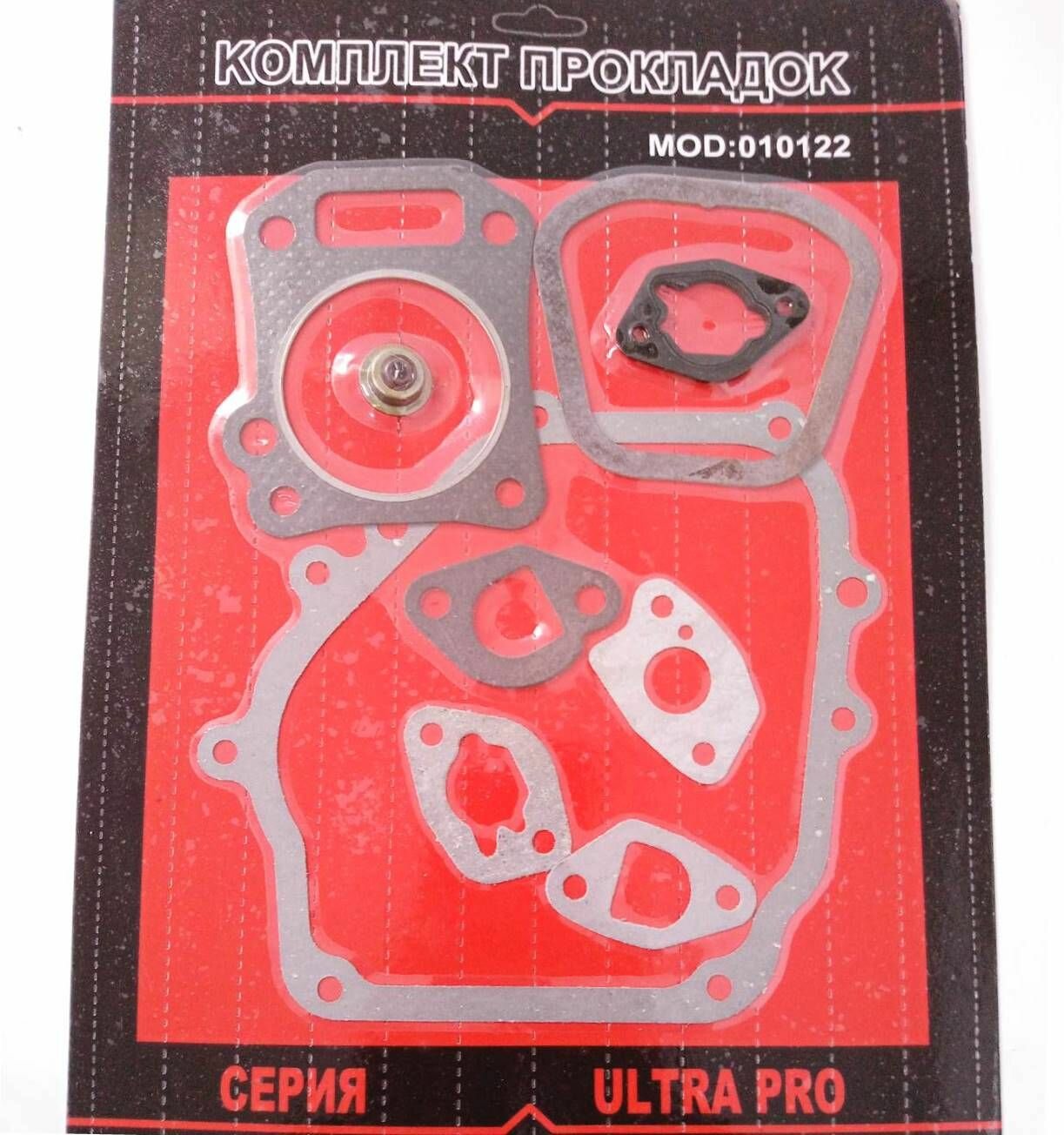 фото Прокладки + сальник двигателя 4 Л.С. Honda GX120, Lifan 160F (комплект) для мотоблока, генератора, снегоуборщика, виброплиты, мотопомпы и пр.