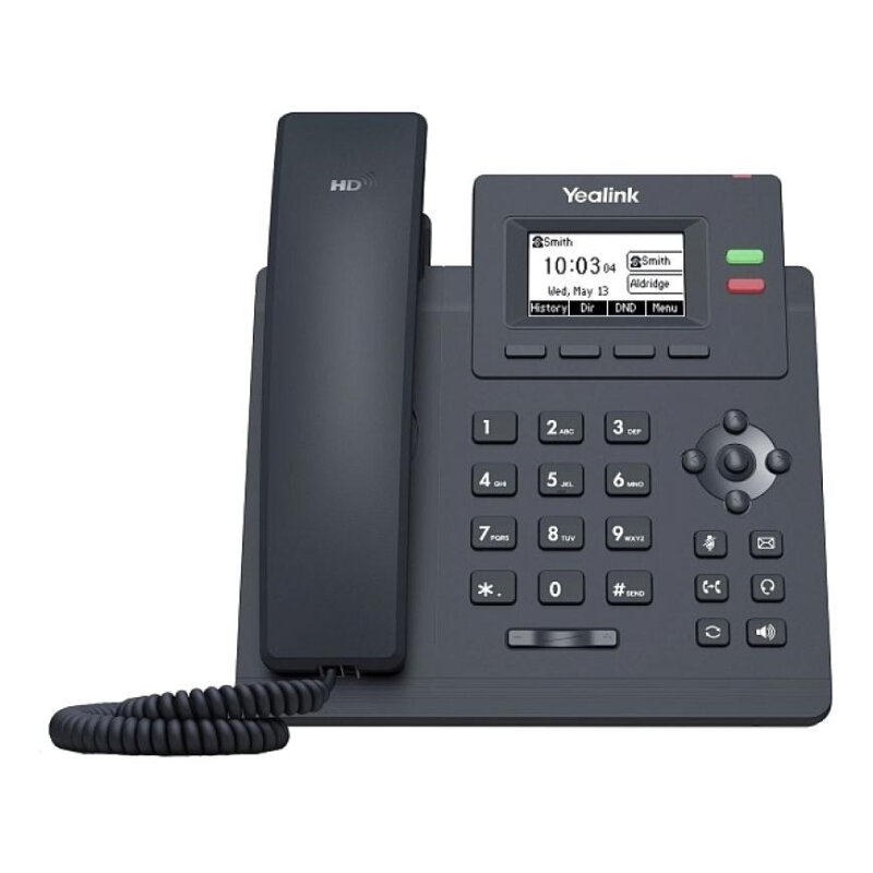 IP-телефон Yealink SIP-T31P, 2 акк., PoE, БП в комплекте