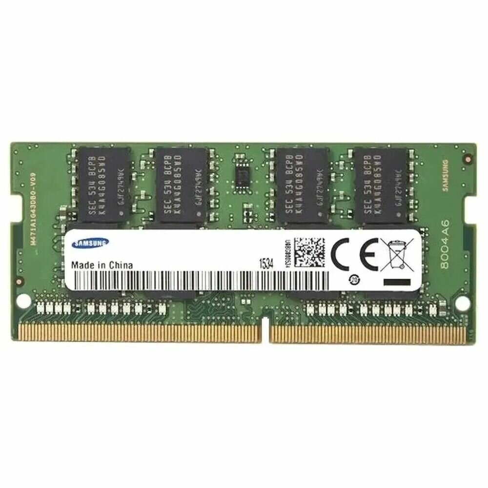 Оперативная память Samsung 16 ГБ DDR4 3200 МГц SODIMM CL19 M471A2K43DB1-CWE