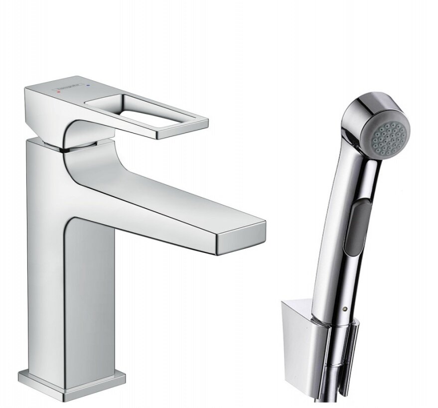 Смеситель для биде hansgrohe Metropol 74522000 хром