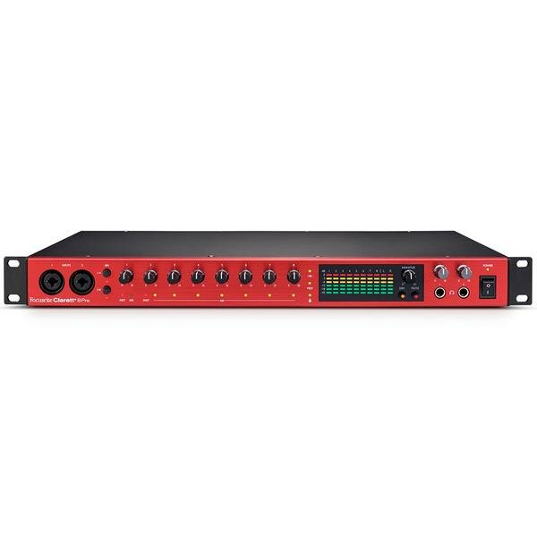 Аудиоинтерфейс Focusrite Clarett+ 8Pre